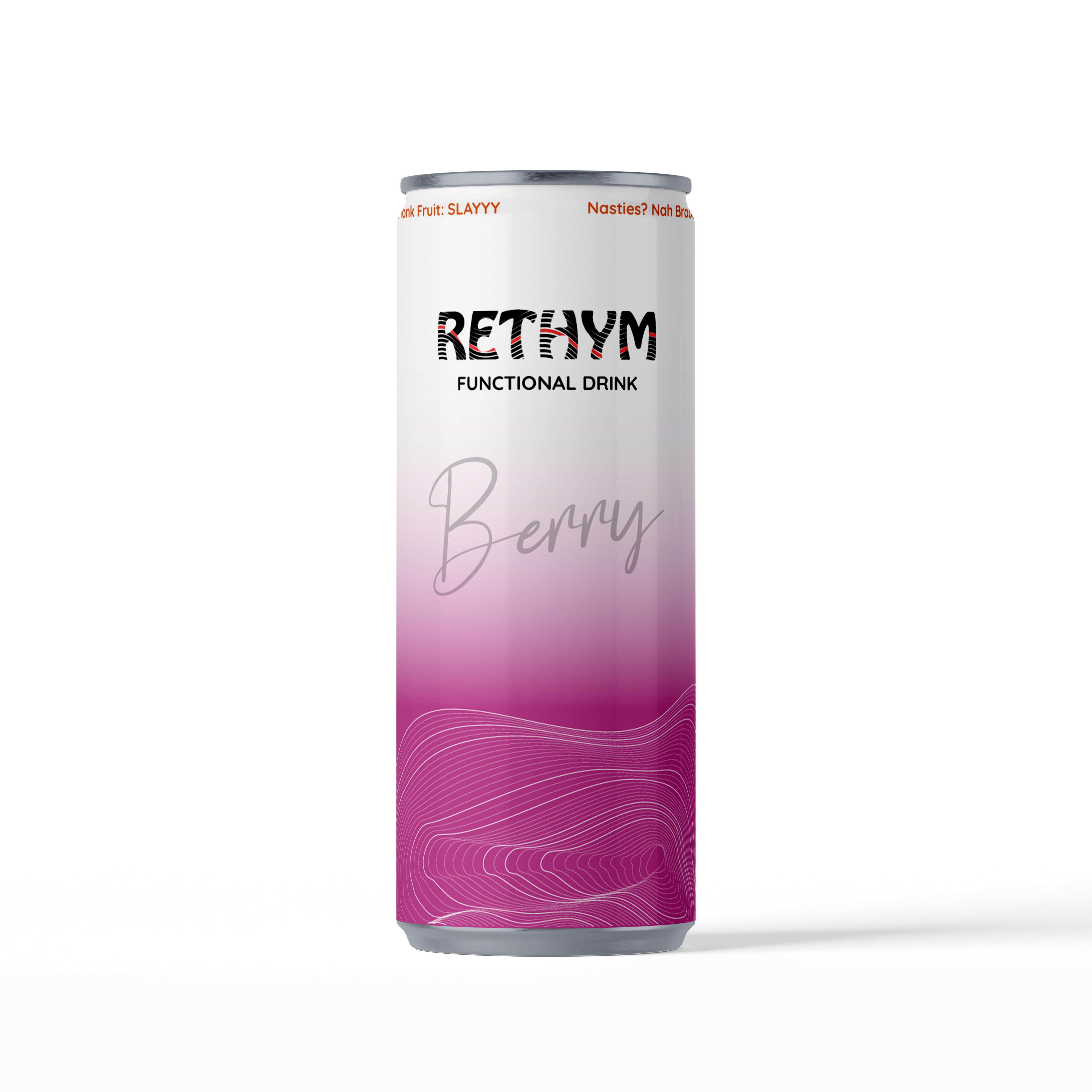 Berry beverage can
