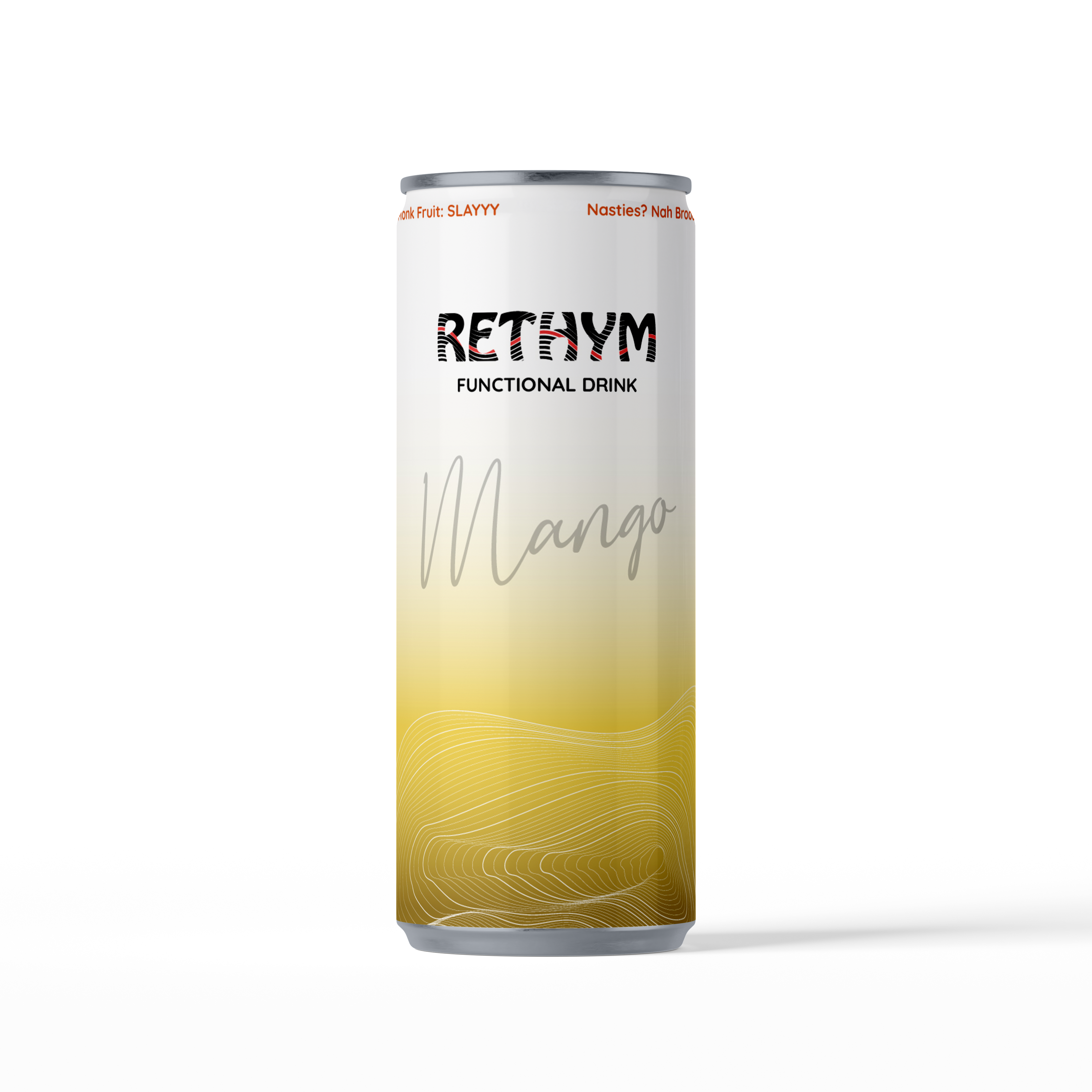 Mango beverage can